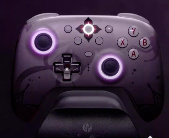 米哈游与八位堂合作推出联名手柄：定价499元，长夜月定制设计