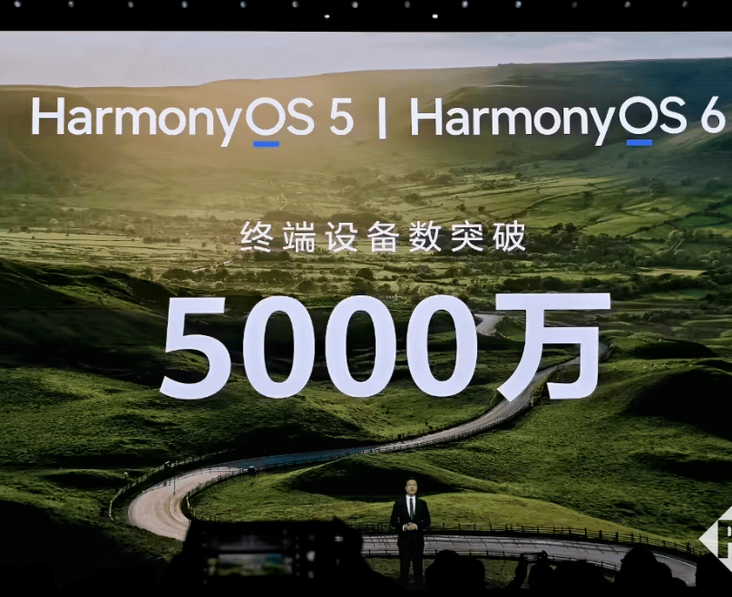 鸿蒙生态加速扩容：终端设备数量已突破5000万台