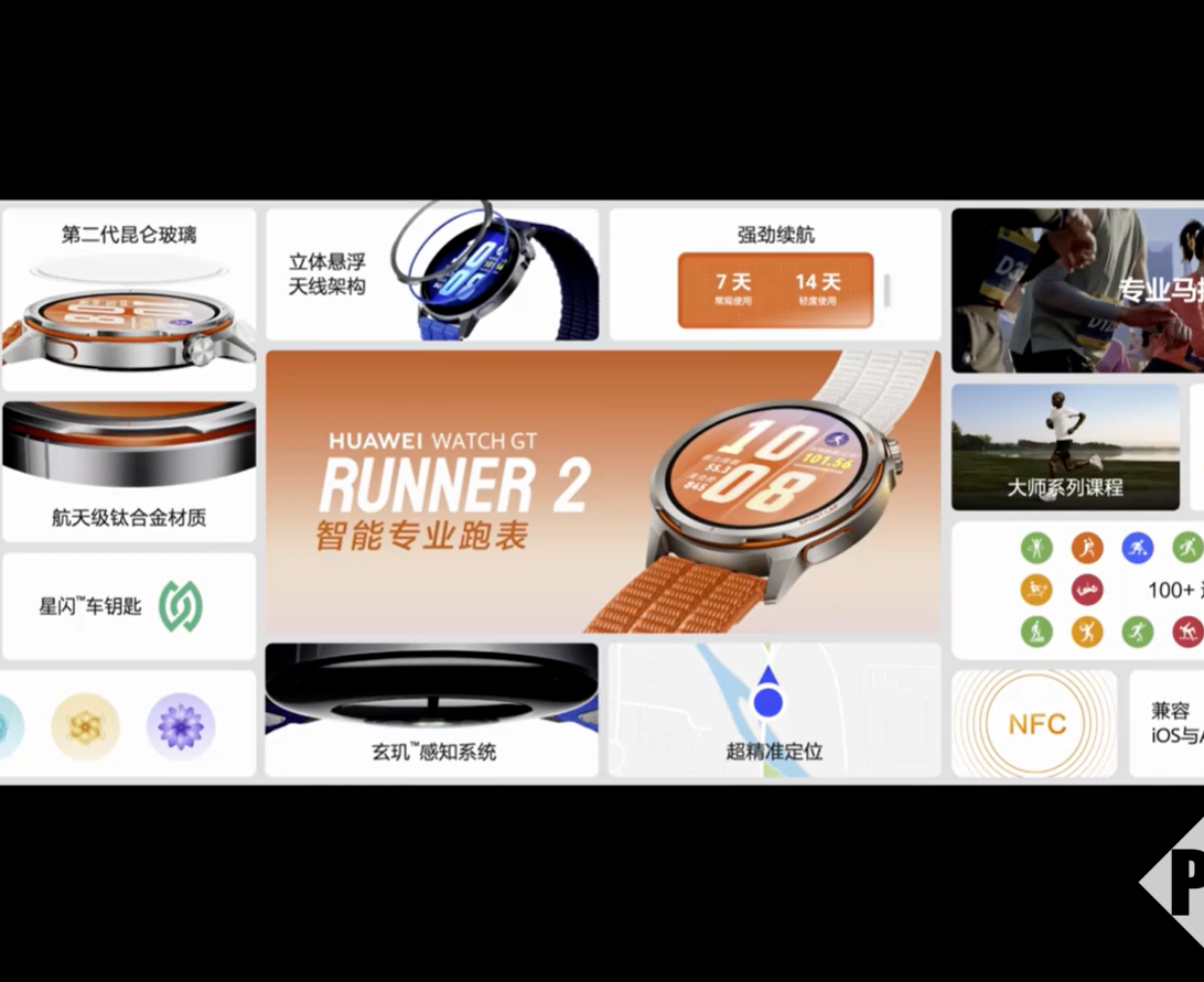 华为Watch GT Runner 2发布：定位精准度达99.4%，售价2588元起