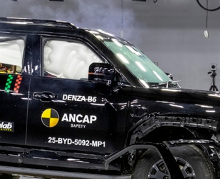 撞飞测试车反被扣8分，方程豹豹5拿下澳洲5星