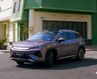 宋Ultra EV上市：15.19万元起，10%-97%充电仅需9分钟