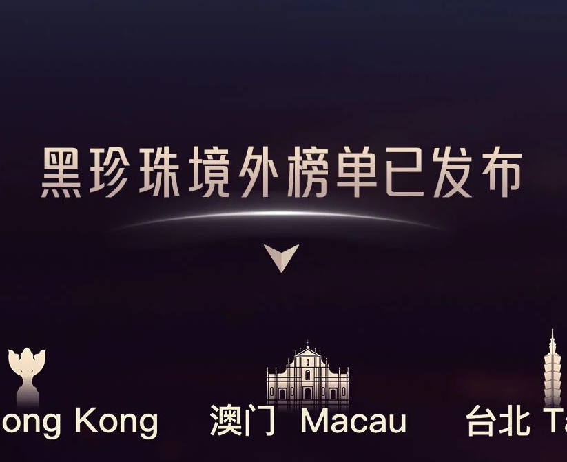 美团2026黑珍珠境外榜单发布：上榜餐厅数量较去年增长18.4%