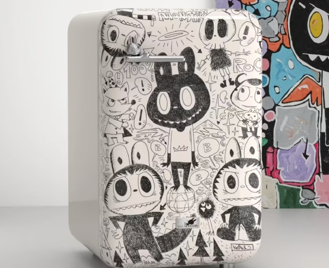 泡泡玛特进军家电行业，LABUBU冷藏箱4月上线