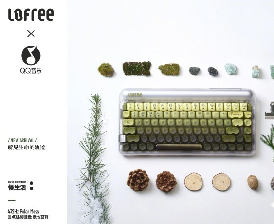 洛斐联合QQ音乐推出机械硬盘：定价999元，配备专属音符键