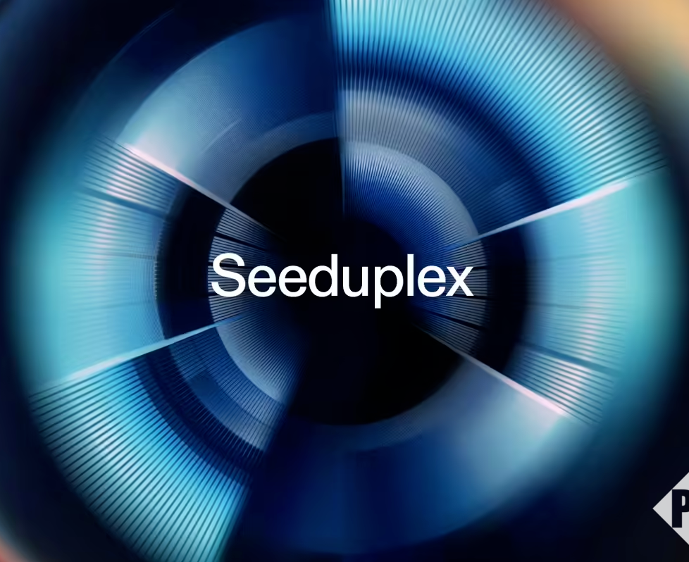 字节发布语音大模型Seeduplex：全双工系统，实现边听边讲