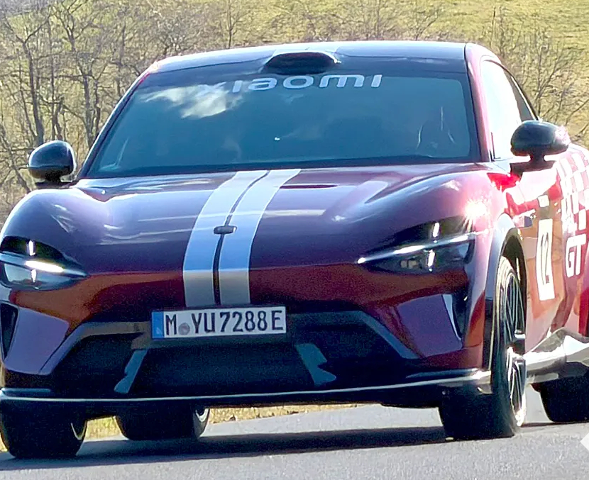 小米YU7 GT纽北无伪装实车曝光，定位纯电高性能SUV