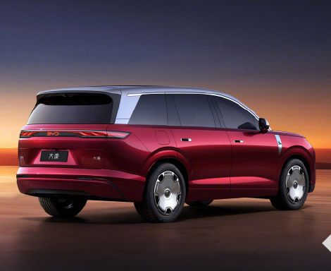 比亚迪王朝大唐EV定位D级旗舰SUV，后驱续航950km，4月24日预售