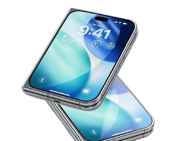 2026款iPhone机模曝光：折叠版采用横向“阔折叠”设计