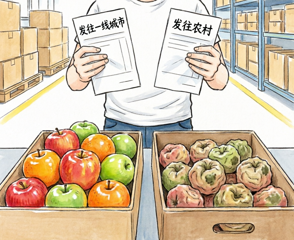 新华社曝光网购“AB货”潜规则：收货地址成为歧视标准
