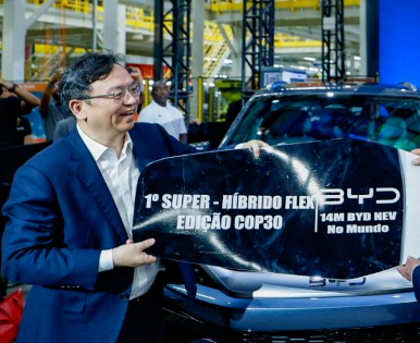 比亚迪登顶巴西汽车零售销量榜首：月销1.49万辆，市占率12.8%