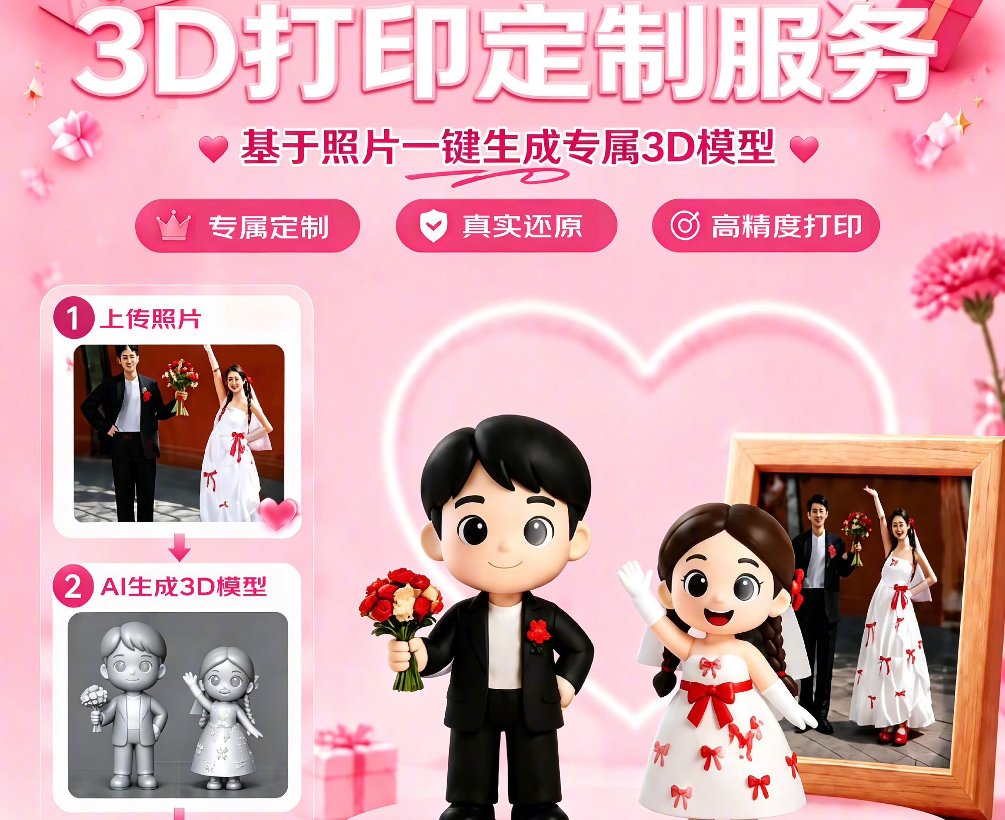 京东上线3D打印定制服务，真人及宠物形象均可高精度复刻