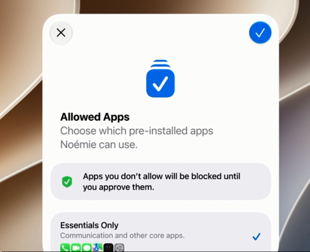 苹果iOS 27升级家长控制功能：新增“儿童账号”，可精准控制内容