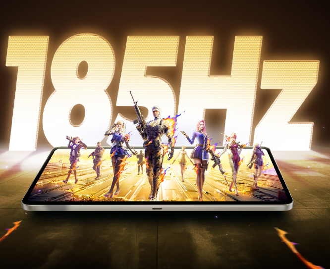 开启185Hz超高刷游戏时代 红魔游戏平板5 PRO月底来袭