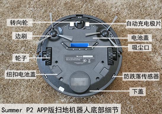 智能扫地机器人结构图片