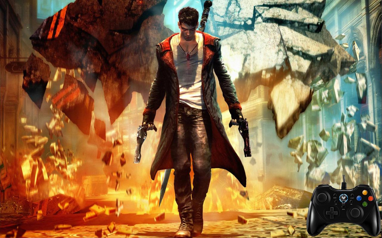 鬼泣系列-雷柏V600手柄动作冒险游戏推荐