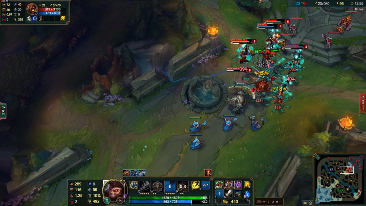 LOL猴子连招玩法 雷柏 V26S幻彩RGB电竞游戏