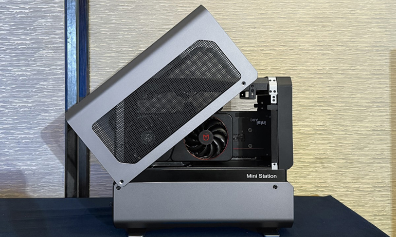 铭瑄推ARL-HX迷你双卡一体工作站 仅20L的双卡桌面怪兽