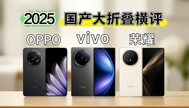 OPPO荣耀vivo大折叠横评 谁是2025国产机皇？