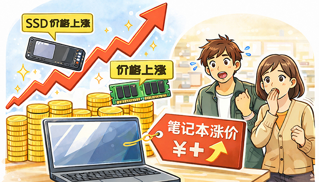 内存和SSD为什么越来越贵？2026年买笔记本必须知道的真相