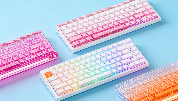 3.8节必入！高颜值磁轴键盘，女选手性能颜值双在线